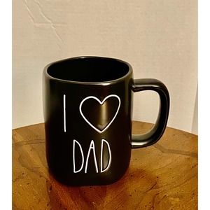 NWT Rae Dunn I HEART DAD Father's Day Mug
